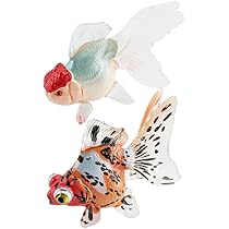 Amazon.co.jp: VICASKY 金魚 模型 フェイク フィギュア 置物